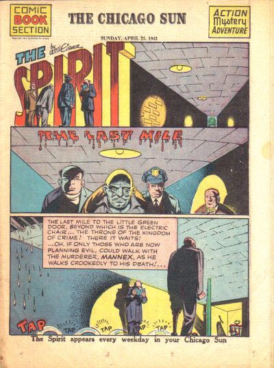 Spirit Section #4/25/1943 Comic