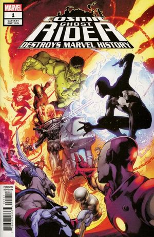 Cosmic Ghost Rider Destroys Marvel History #1 (Opena Cover Variant)