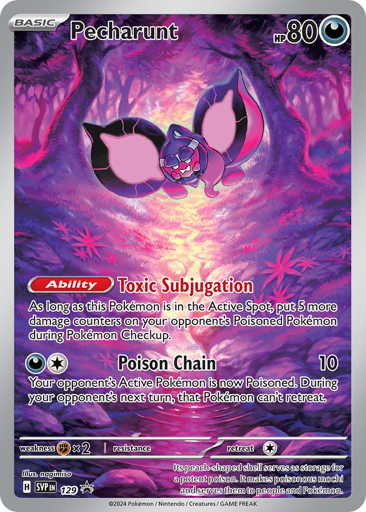 Pecharunt (129/150) - Scarlet & Violet Black Star Promos Pokémon Card