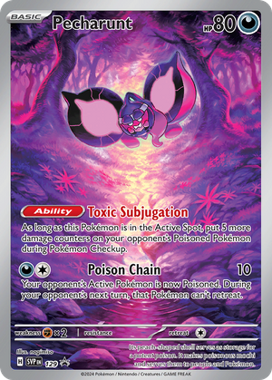 Pecharunt (129/150) - Scarlet & Violet Black Star Promos