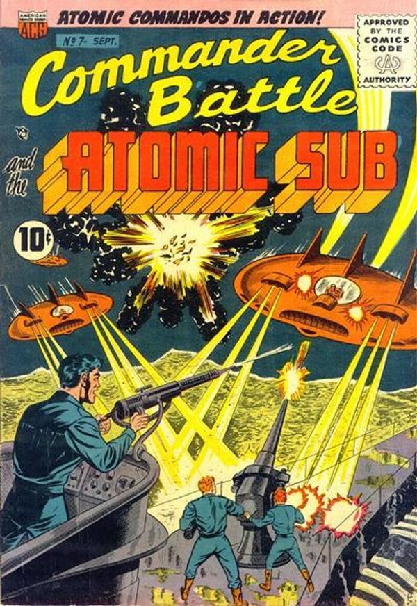 Commander Battle And The Atomic Sub #7
