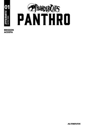 Thundercats Panthro #1 (Cvr E Blank Authentix Variant)