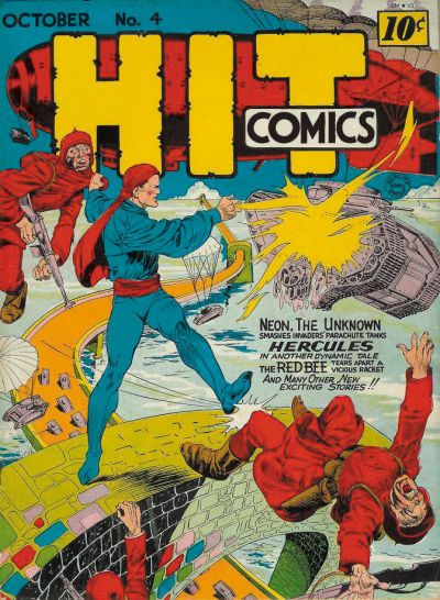 Hit Comics #4 Comic
