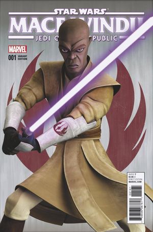 Star Wars: Jedi of the Republic - Mace Windu #1 (Animation Variant)