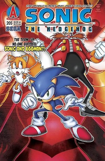 Sonic the Hedgehog #205 Comic