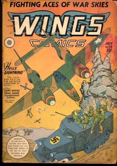 Wings Comics #35 Comic