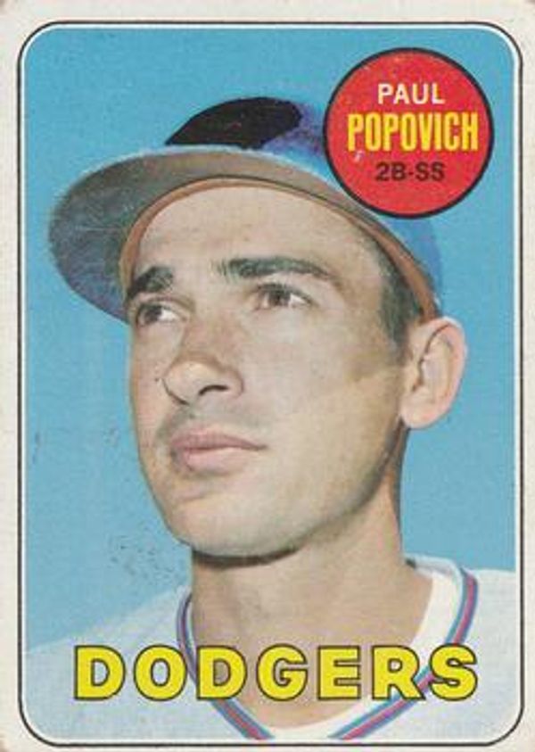Paul Popovich 1969 Topps #47