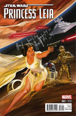 Princess Leia #1 (Ross Variant)