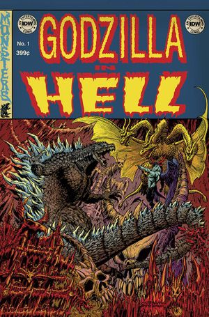Godzilla In Hell #1 (Ec Subscription Variant)