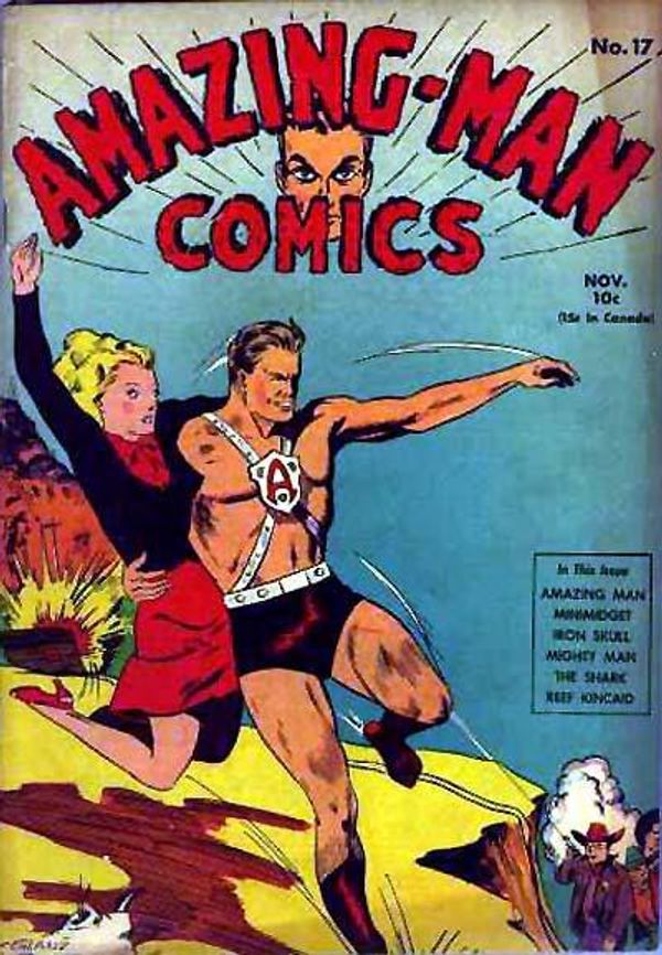 Amazing Man Comics #17