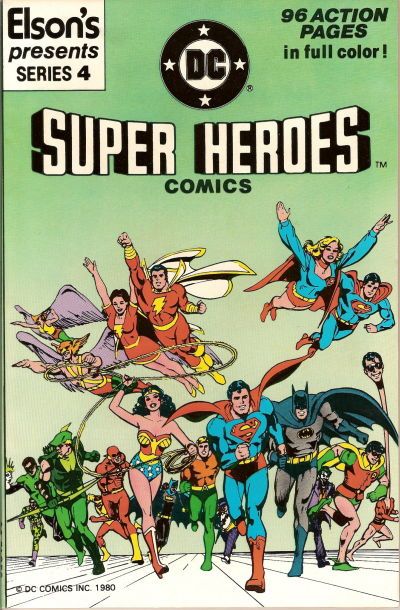 Elson's Presents Super Heroes Comics #4 Comic