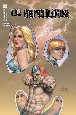 Herculoids #9 (Cvr B Joseph Michael Linsner Variant)