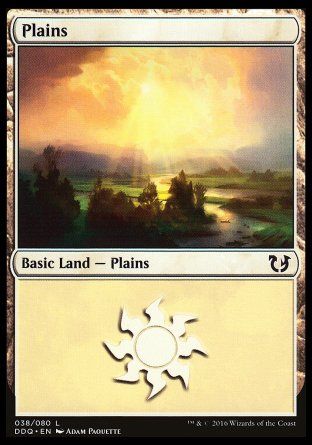 Plains (Blessed vs. Cursed) Trading Card