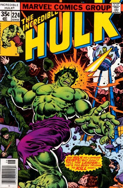 Incredible Hulk #224 Comic