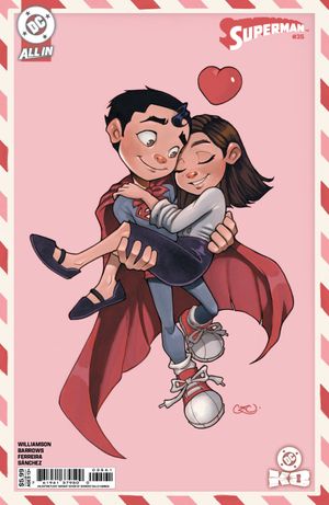 Superman #35 (Cvr F Chrissie Zullo Valentines Day Card Stock Variant)