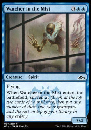 Watcher in the Mist (Guilds of Ravnica) Trading Card