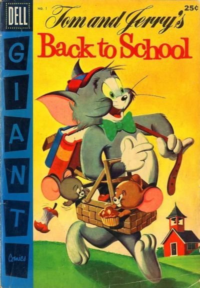 Tom and Jerry's Back to School Comic