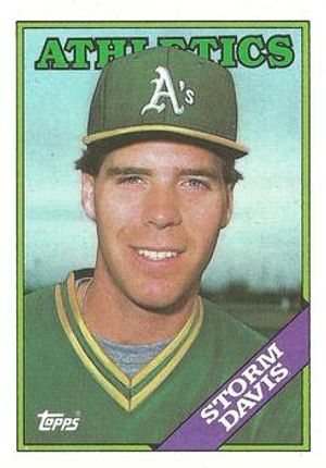 Storm Davis 1988 Topps #248