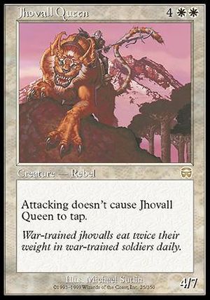 Jhovall Queen (Mercadian Masques)