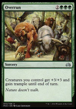 Overrun (Planechase Anthology decks) Trading Card