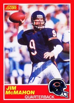 Jim McMahon 1989 Score #145 Sports Card