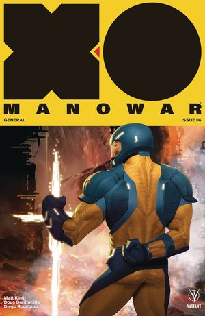 X-O Manowar #6 (Cover D 50 Copy Cover Icon Variant Oliv)