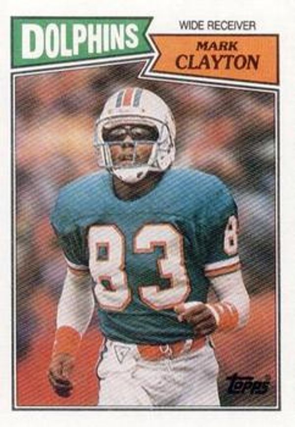 Mark Clayton 1987 Topps #237