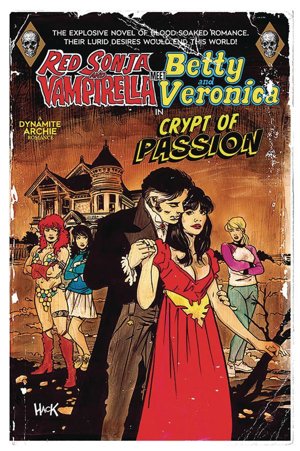 Red Sonja Vampirella Betty Veronica #9 (Cover B Hack)