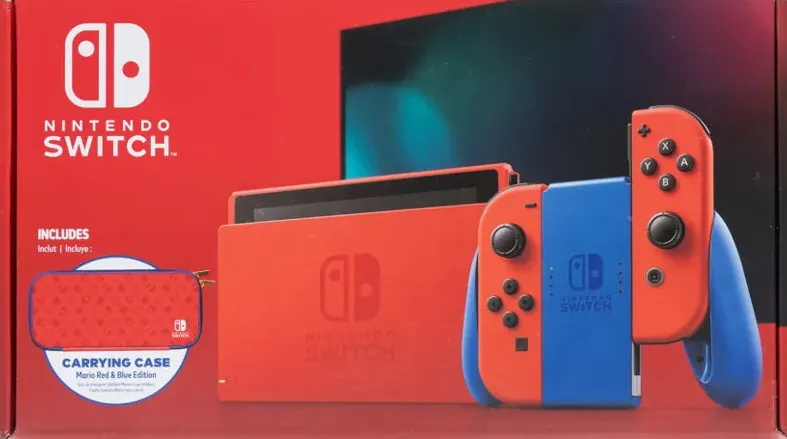 Nintendo Switch [Mario Red & Blue Edition] Video Game