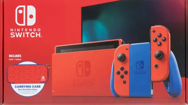 Nintendo Switch [Mario Red & Blue Edition]