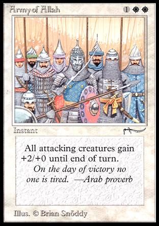 Army of Allah (Arabian Nights) Trading Card