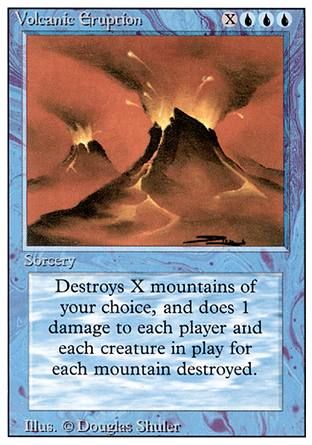 Volcanic Eruption (Revised Edition) Trading Card