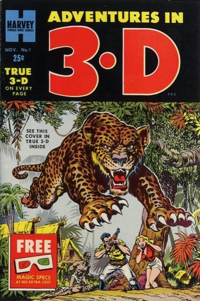 Adventures in 3-D #1 Comic
