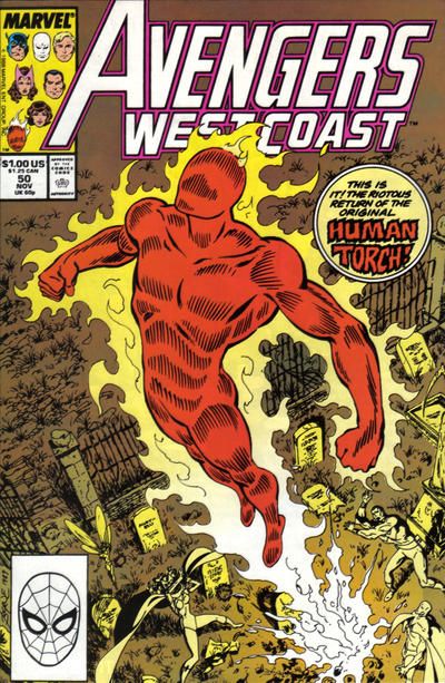 Avengers West Coast #50 Comic