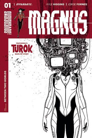 Magnus #1 (Cover E 10 Copy Fornes B&w Inc)