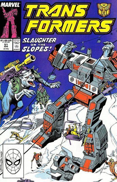 Transformers #51 Comic