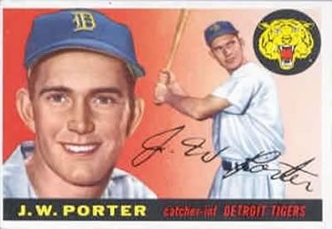 J.W. Porter 1955 Topps #49 Sports Card