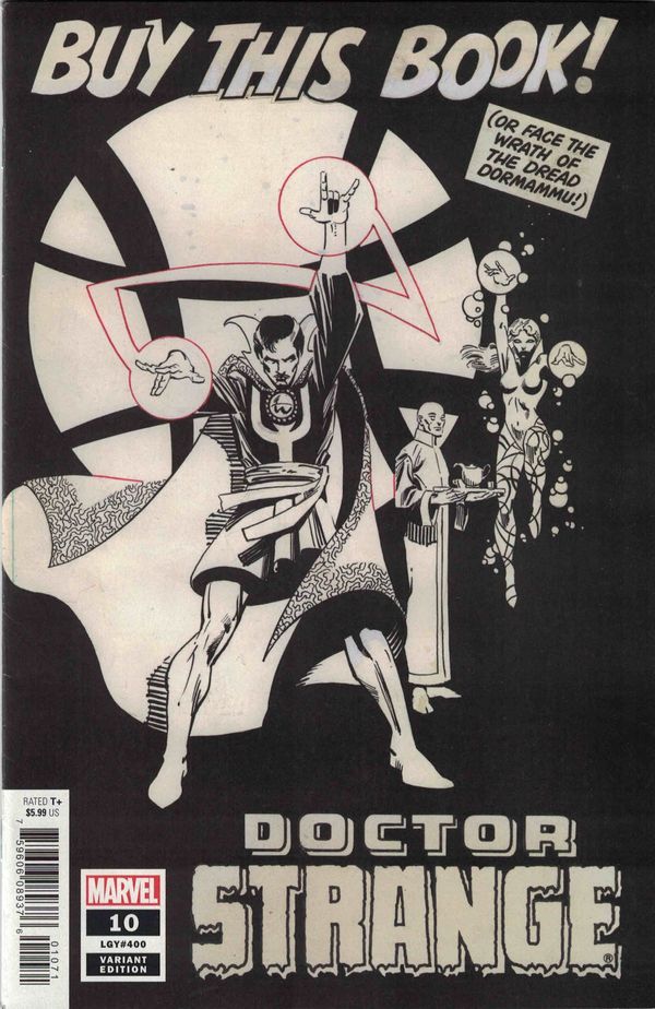 Doctor Strange #10 (Miller B&w Hidden Gem Variant)