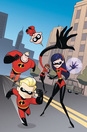 Disney Incredibles 2 Secret Identities #3 (Cover B Kawaii Creative Studio)