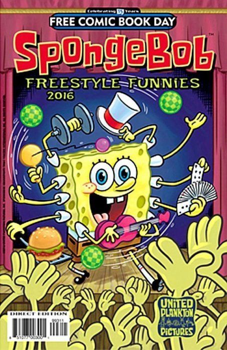 Spongebob Comics: Freestyle Funnies #2016 Comic