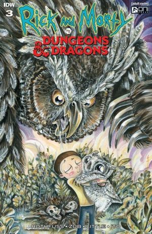Rick and Morty Vs. Dungeons and Dragons #3 (10 Copy Cover Richard)