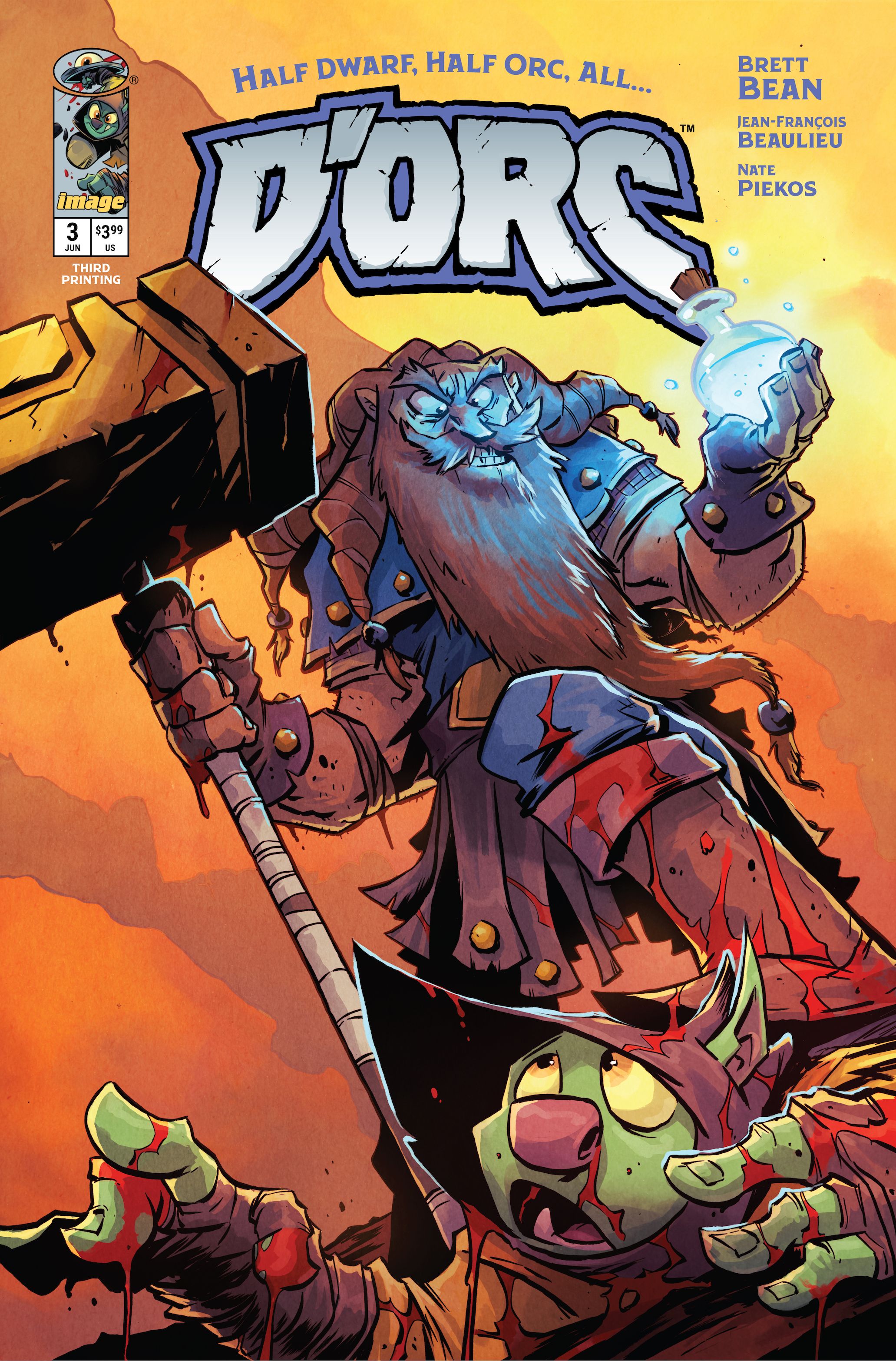D'Orc #3 (3rd Ptg) Comic