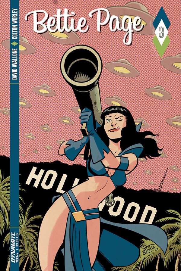 Bettie Page #3 (Cover B Chantler)