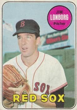 Jim Lonborg 1969 Topps #109 Sports Card