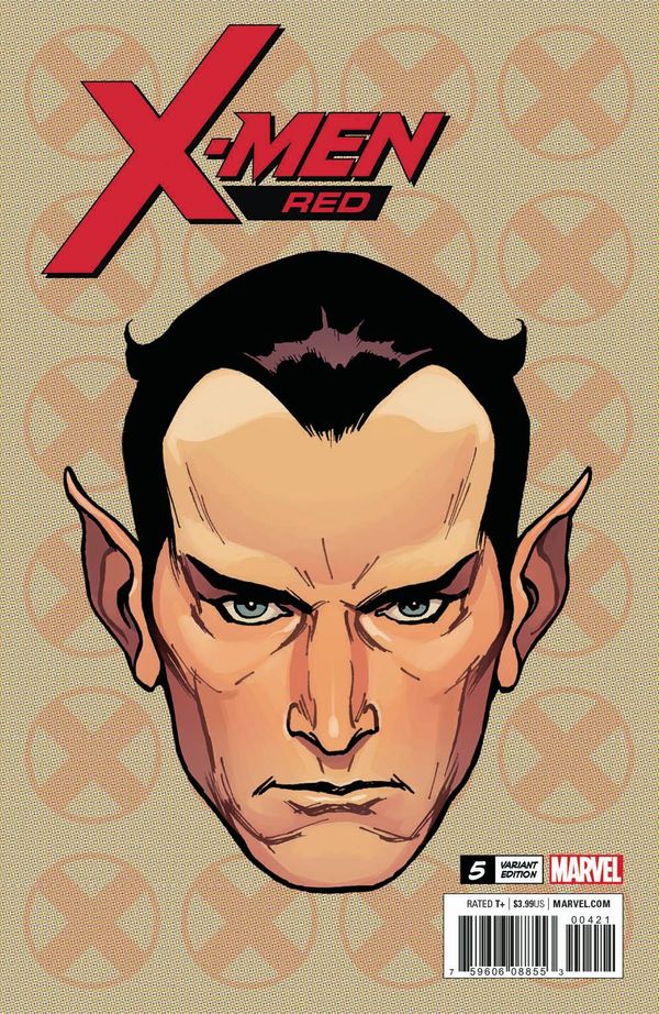X-men Red #5 (Charest Headshot Variant)