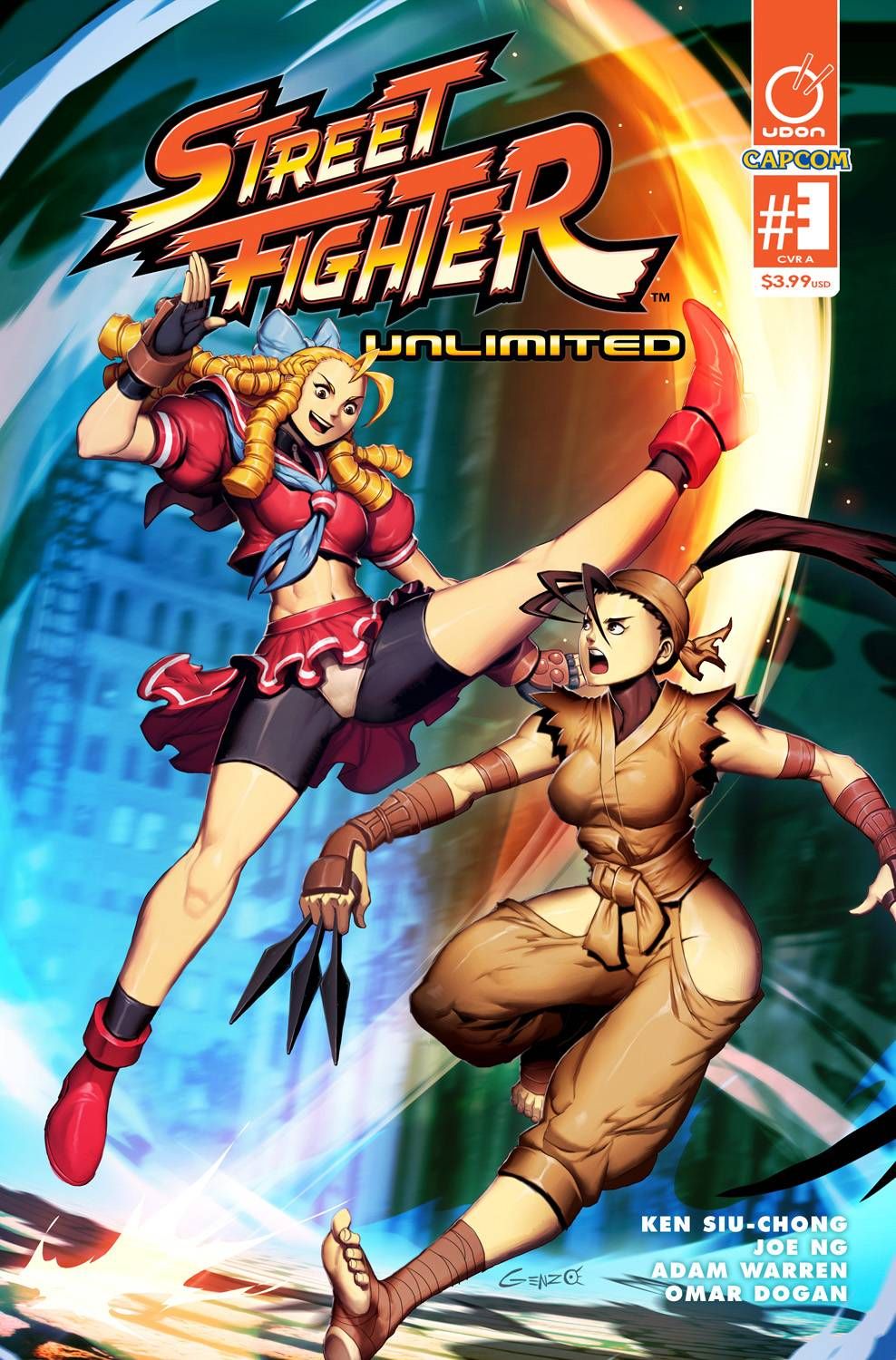 Street Fighter Unlimited #3 Comic