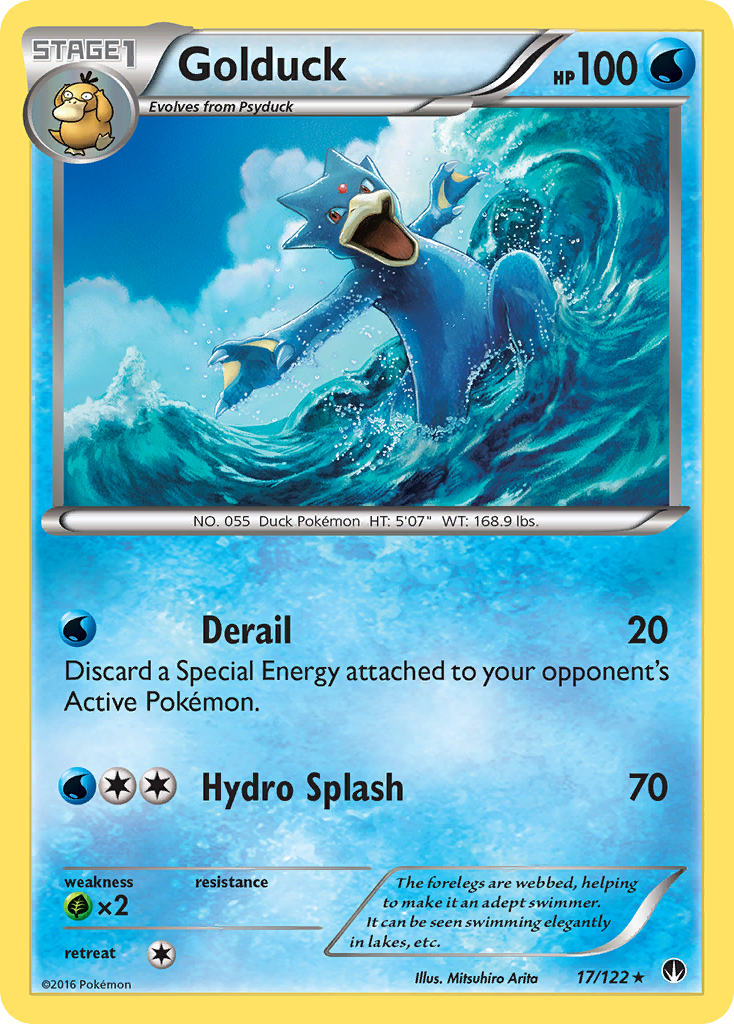 Golduck (17/122) - BREAKpoint Pokémon Card