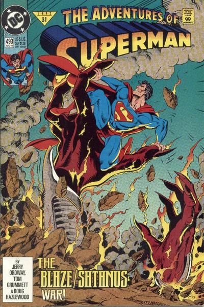 Adventures of Superman #493 Comic