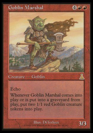 Goblin Marshal (Urza's Destiny) Trading Card