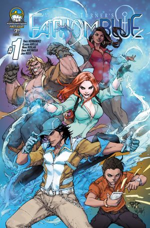 Fathom Blue #1 (Direct Market Cover B)